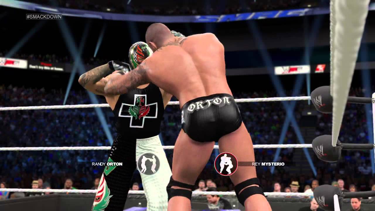 WWE 2K15 - Randy Orton VS Rey Mysterio (PS4)