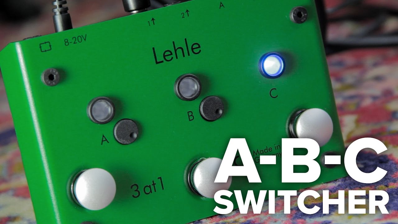 Strings Direct TV | Lehle 3 at 1 Channel, Line & Instrument Selector