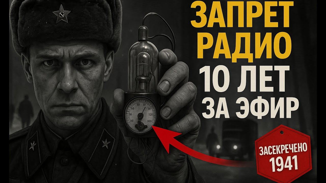 СССР: За обычное радио — 10 лет ГУЛАГа. Запрет, НКВД и охота на “вражьи голоса”