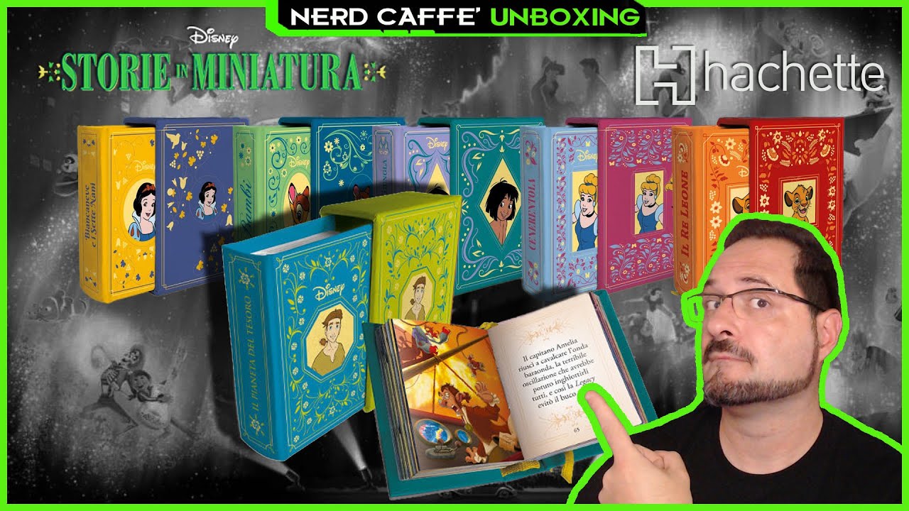 Disney Storie in miniatura 55 - Il pianeta del tesoro - Hachette  - Nerd Caffè Unboxing