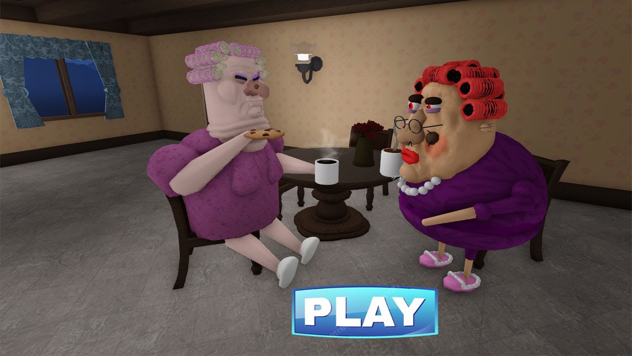 GRUMPY GRAN DRINK COFFEE WITH EVIL GRANDMA !! FULL GAMEPLAY #roblox