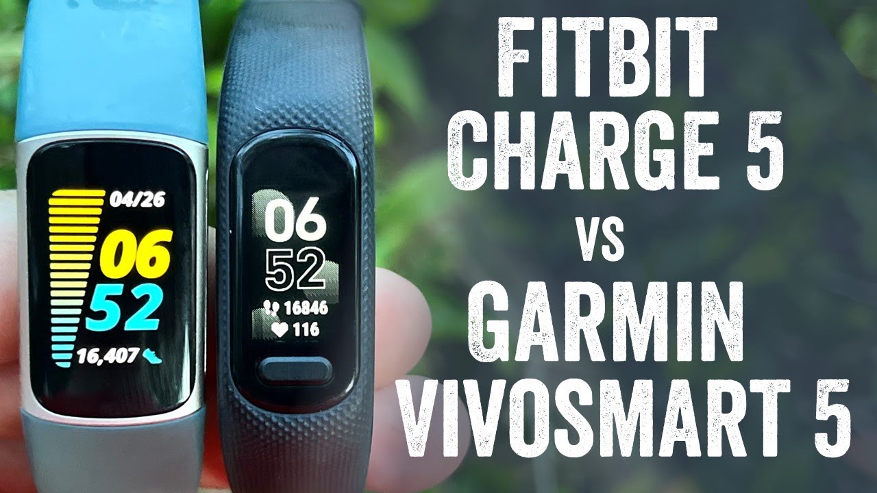 Fitbit Charge 5 против Garmin Vivosmart 5: невероятно подробный обзор