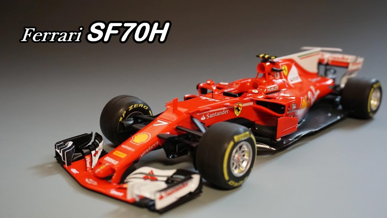 TAMIYA 1/20 scale Ferrari SF70H 조립과 도색 풀영상 #503