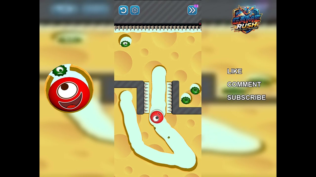 Hungry Balls Level 140 Walkthrough - Satisfying Physics Puzzle