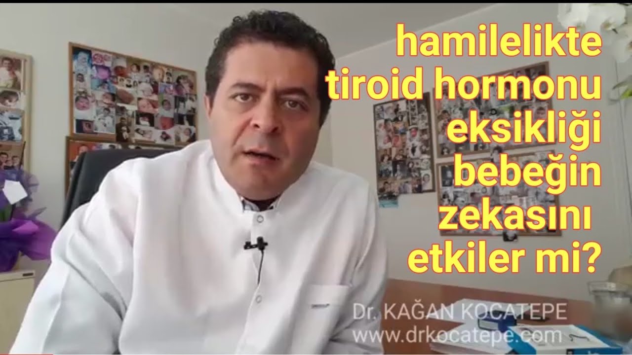 Gebelikte tiroid hormonu eksikliği (TSH yüksekliği, serbest T4 azlığı bebeğin zekasını etkiler mi?