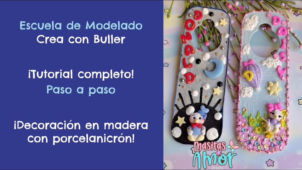 Decoración en madera con porcelanicrón