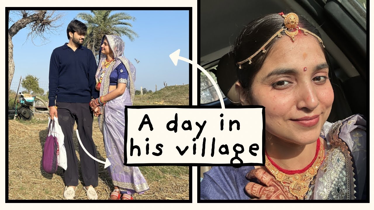I went to his village | Rajasthani look 👀 