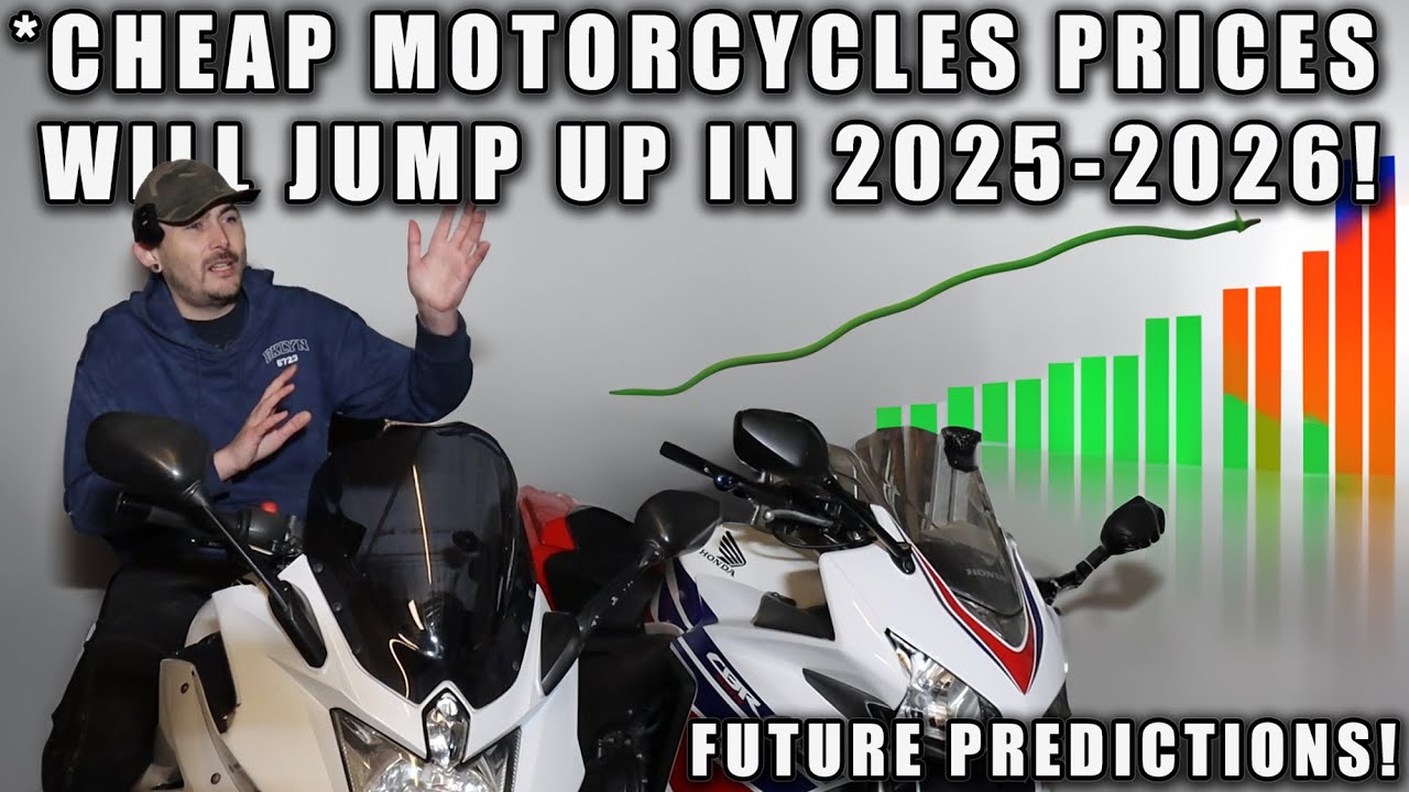 Цены на дешевые мотоциклы резко вырастут в 2025-2026 годах* | Прогнозы на будущее!
