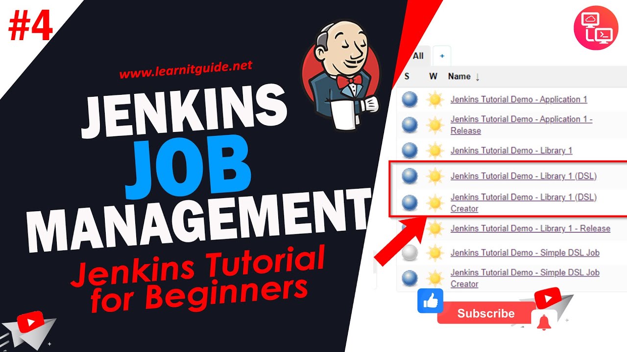 Jenkins #4 | Create & Manage Jobs in Jenkins | Jenkins Job Management Tutorial