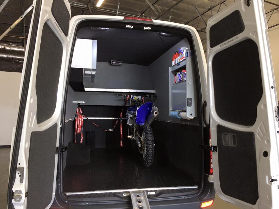 Motocross Van Conversions from Peoria Ford Commercial Fleet