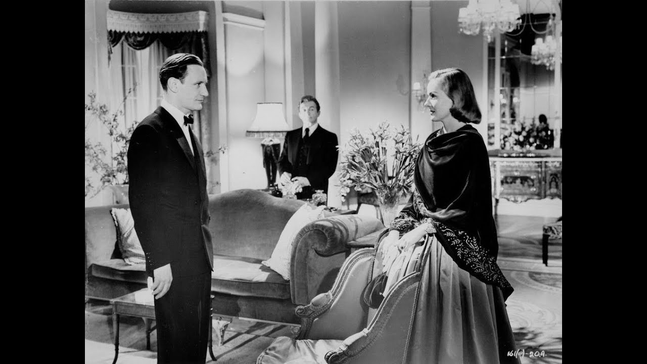 Cat-and-mouse scene - Claude Rains, Ann Todd, Trevor Howard