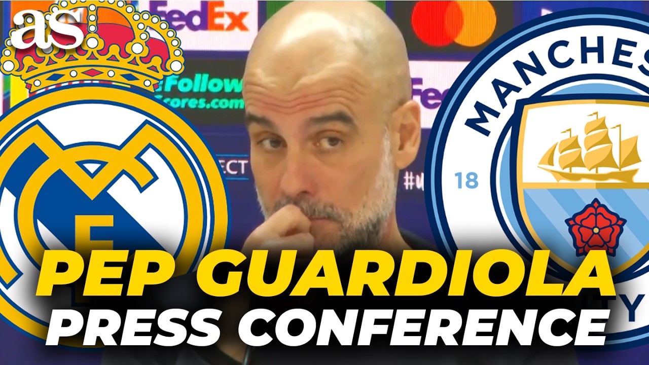 GUARDIOLA full press conference after REAL MADRID 3 - MANCHESTER CITY 0 | CHAMPIONS LEAGUE