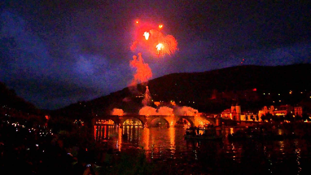 Heidelberger Schlossbeleuchtung 2014 (2. Feuerwerk)