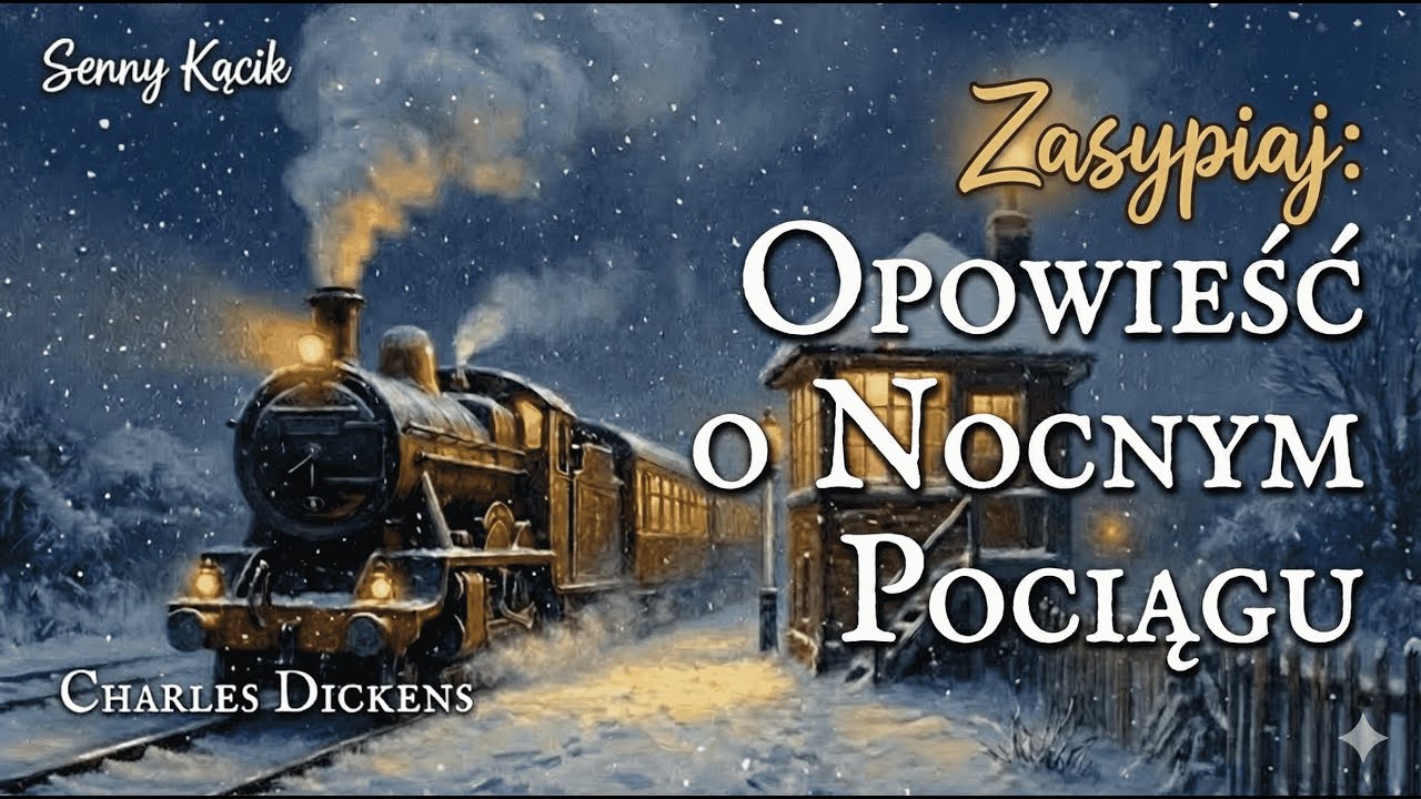 Zasypiaj: Opowieść o Nocnym Pociągu | Spokojna Historia na Dobranoc