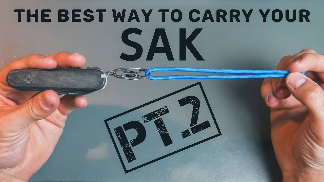 The Best and Easiest Way To Carry Your Swiss Army Knife. Part 2