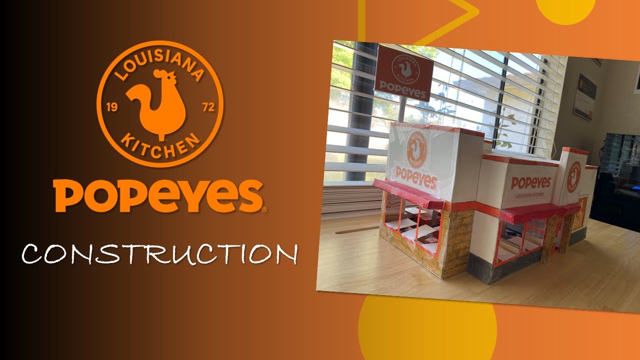 2021 Paper Buildings: Popeyes Louisiana Kitchen Construction