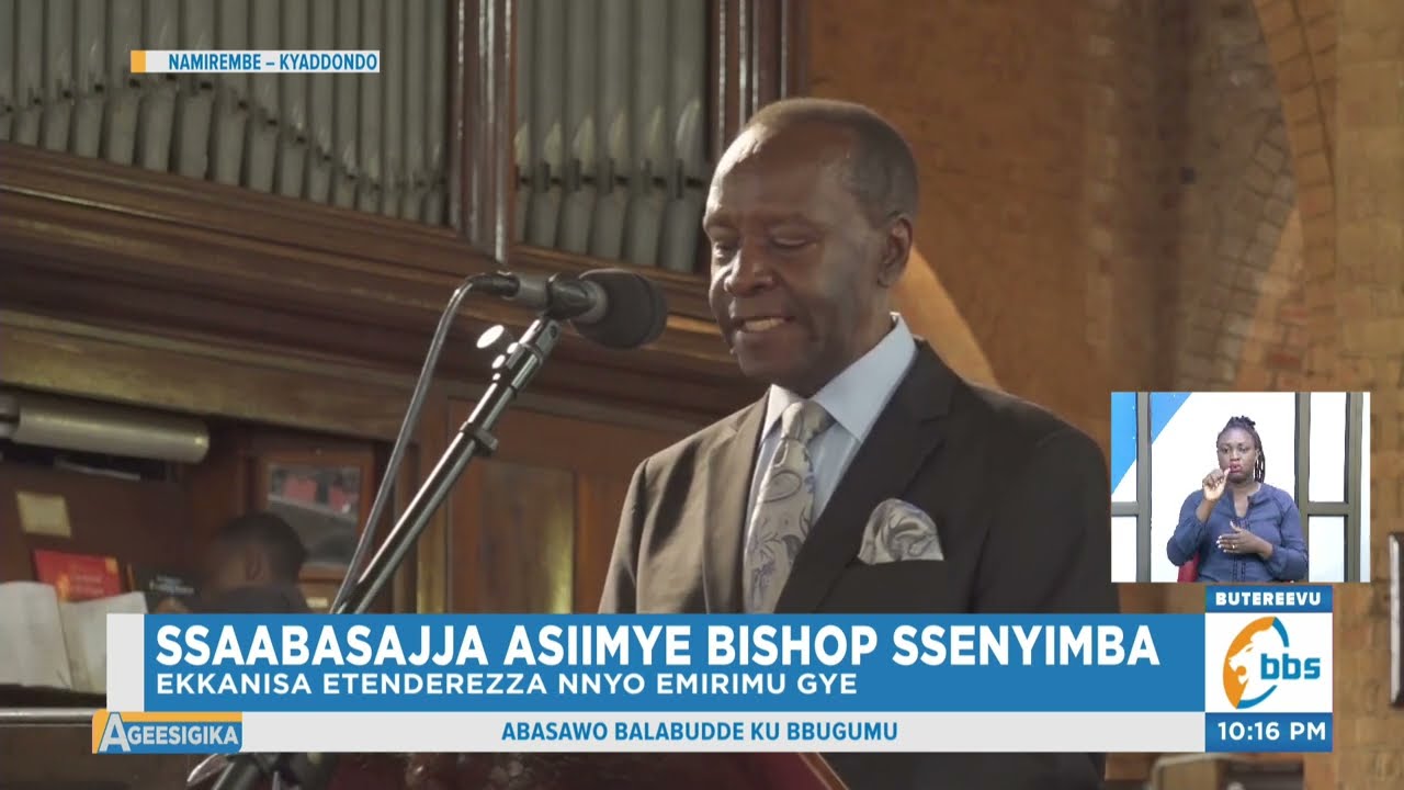 Ssaabasajja Asiimye Emirimu gya Bishop Ssenyimba, Akoledde nnyo Obwakabaka N’ekkanisa