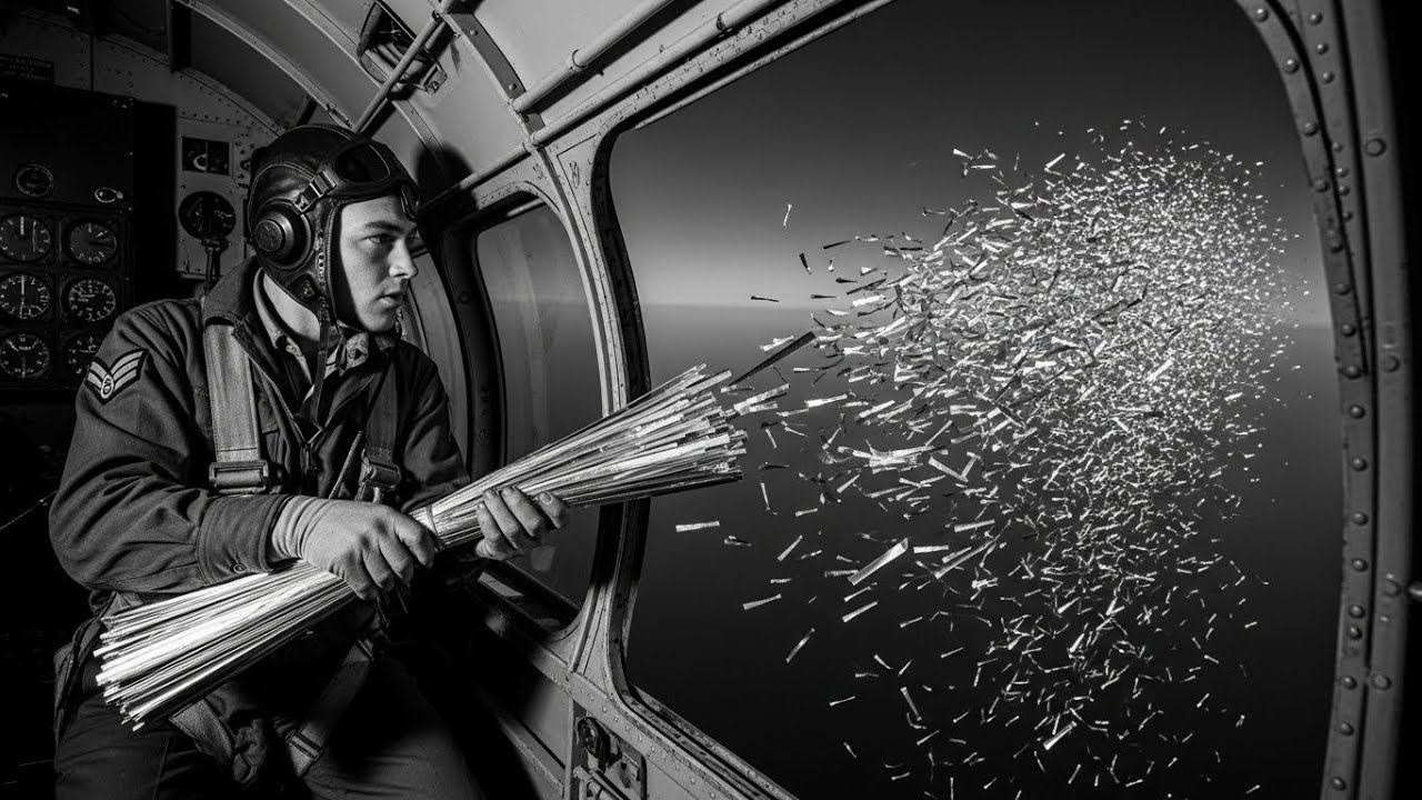 The "Tin Foil Drop" That Made German Radar Useless For 6 Hours — D-Day's Secret Weapon