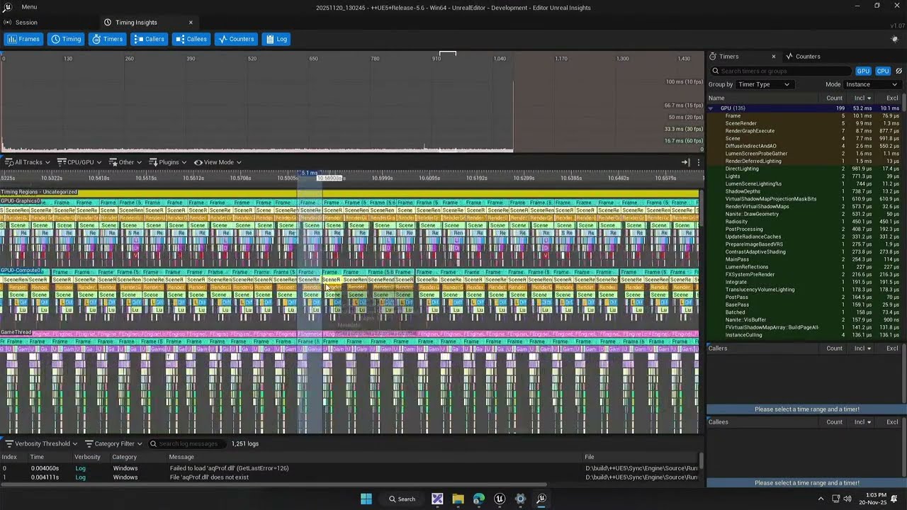 Unreal Insights is kind of cool(VOD)