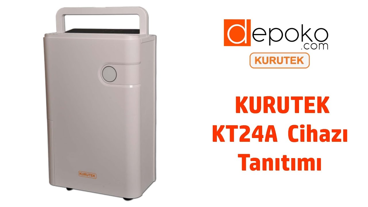 Nem Alma Cihazı Ev Tipi Kurutek 24A Cihazı Tanıtımı