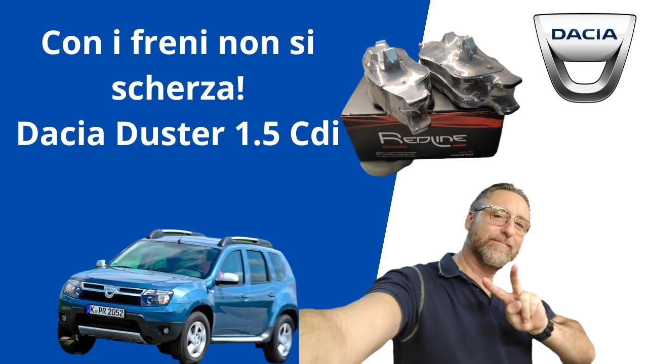 Come cambiare le pastiglie dei freni anteriori su Dacia Duster