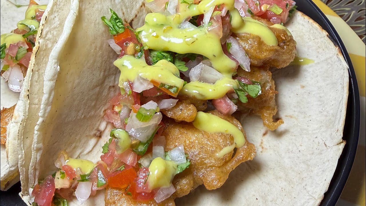 Tacos baja de camarón 