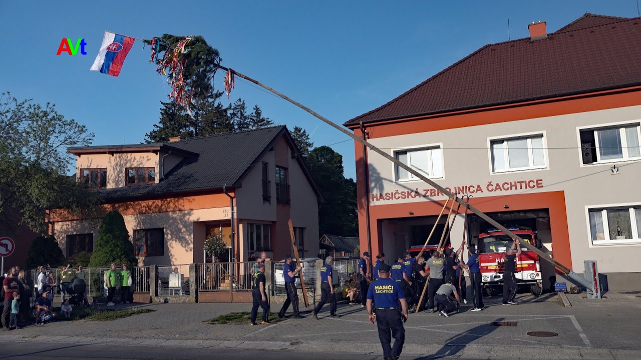 AVt ČACHTICE TANCUJÚ A STAVAJÚ MÁJ