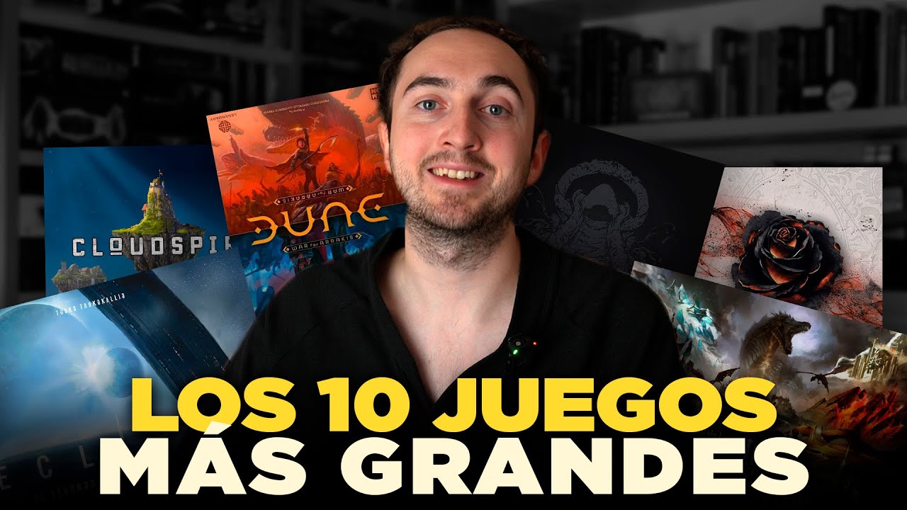 Los 10 juegos más GRANDES de mi colección