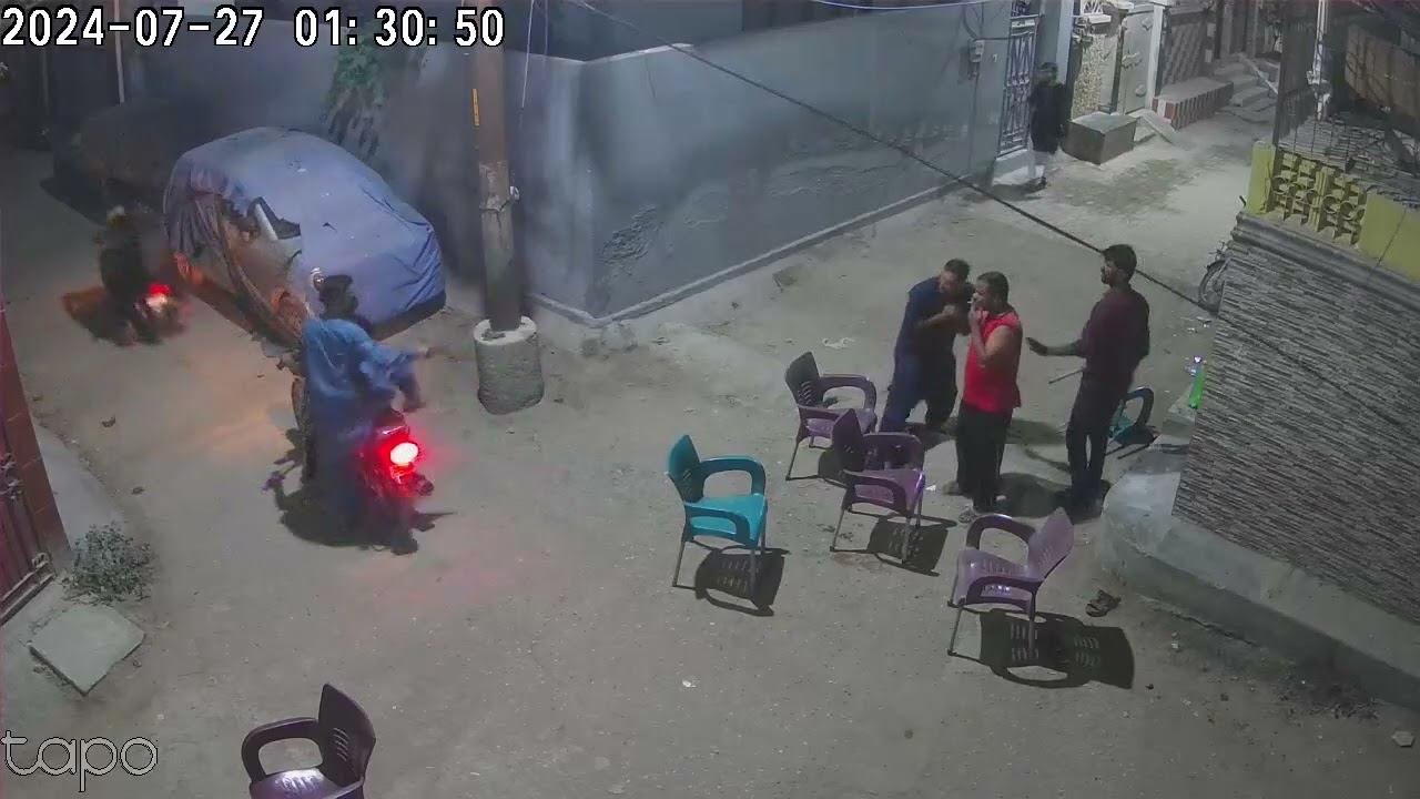Street crime CCTV footage karachi city