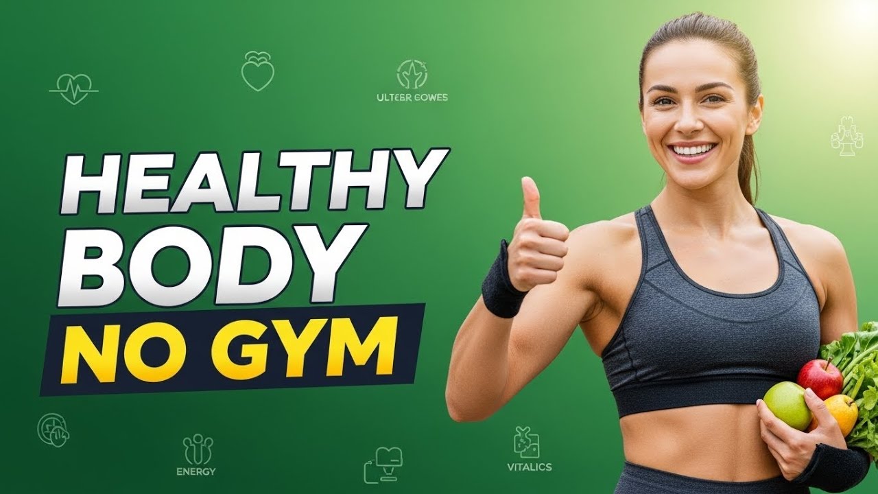 Watch This If You Want a Healthy Body Without Gym or Supplements
