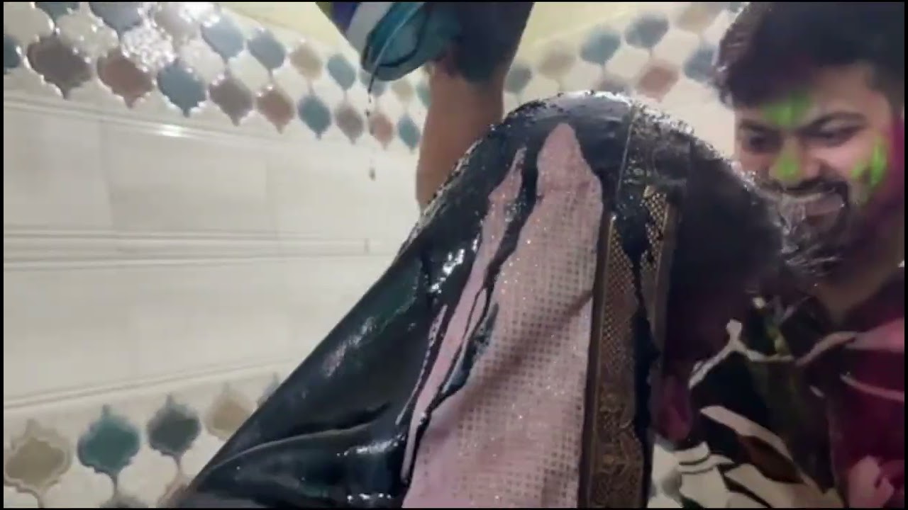 Holi me bhabhi ki halat kharab 