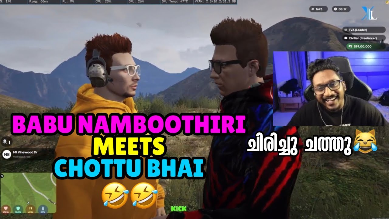 TVA BABU MEETS CHOTTU BHAI😹|