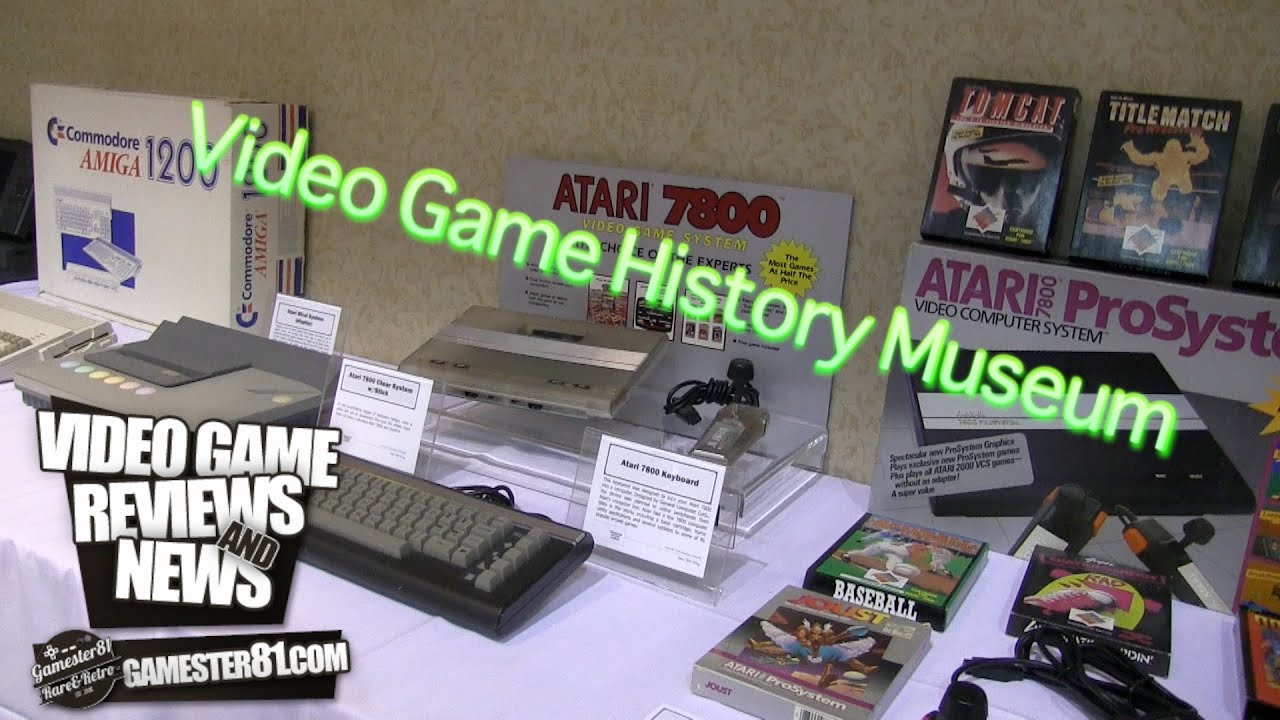 Video Game Museum at the Classic Gaming Expo - Gamester81