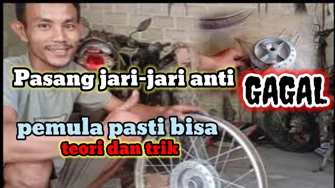 Pasang jari-jari (khusus pemula) pasti bisa