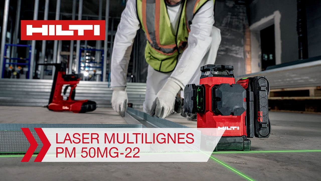 Comment utiliser le laser multi-lignes PM 50MG-22 ? 🤓