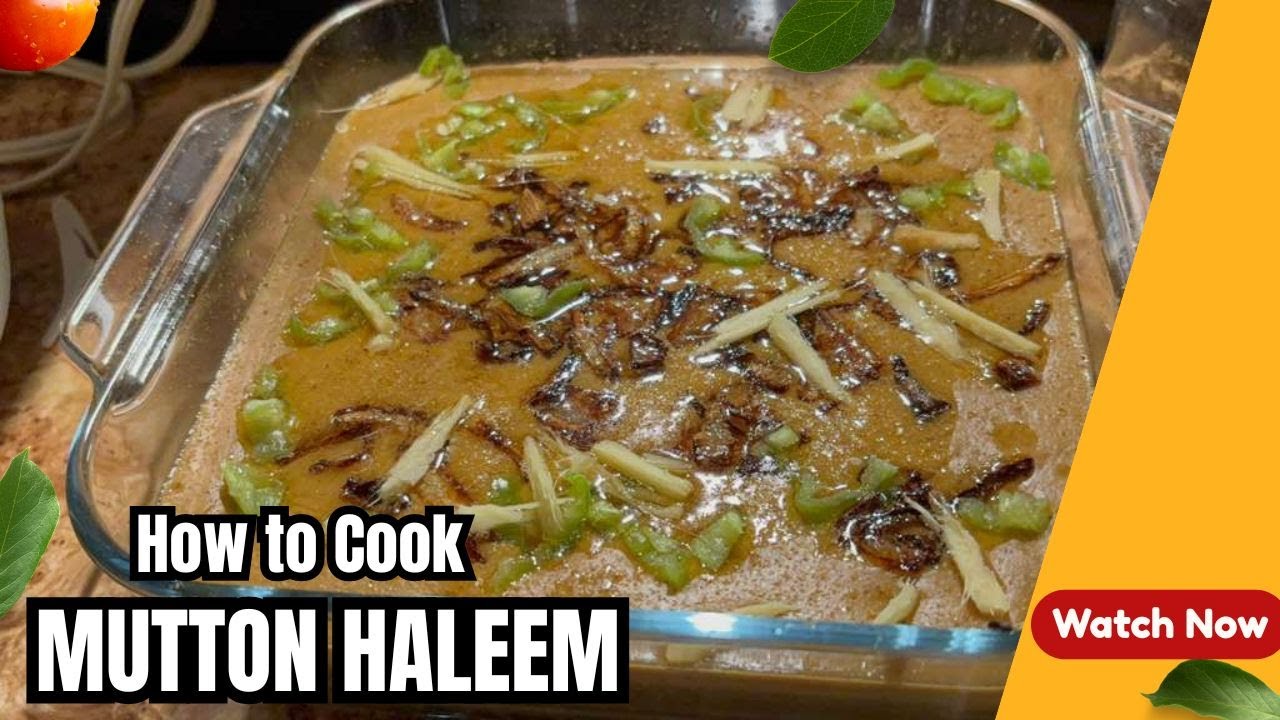 KARACHI KI FAMOUS MUTTON HALEEM YUMMY BY AMMA GUDDI KITCHEN