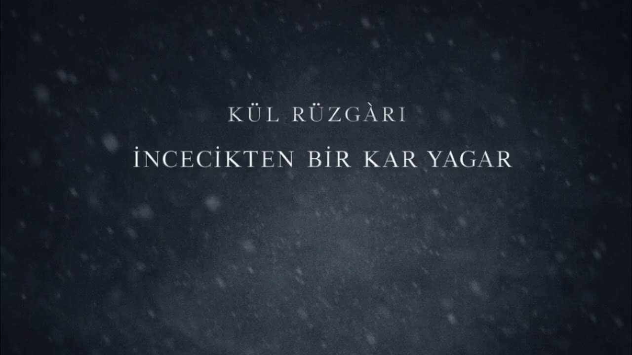İncecikten Bir Kar Yağar | Kül Rüzgârı Yorumu (AI Cover) Versiyon 1