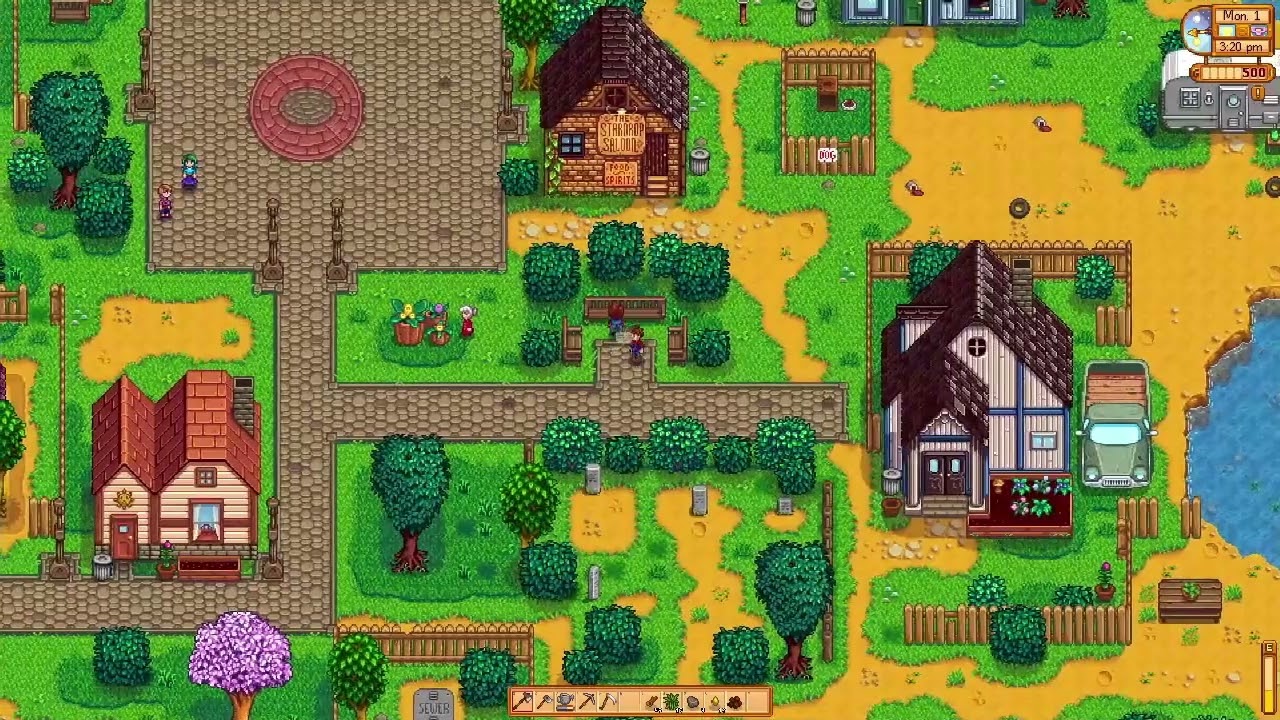 Stardew Valley New Farmer Day 1