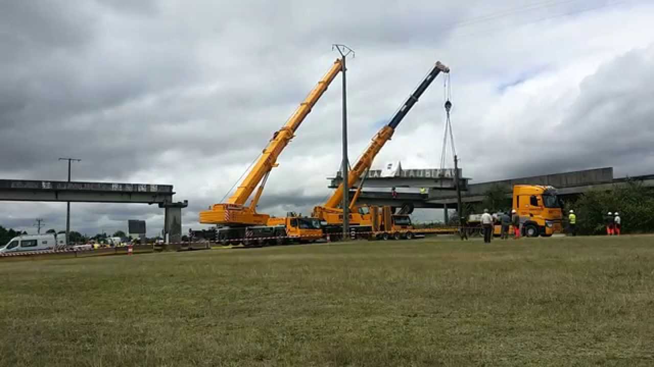 Time-Lapse du chantier D125 Aérotrain de Chevilly