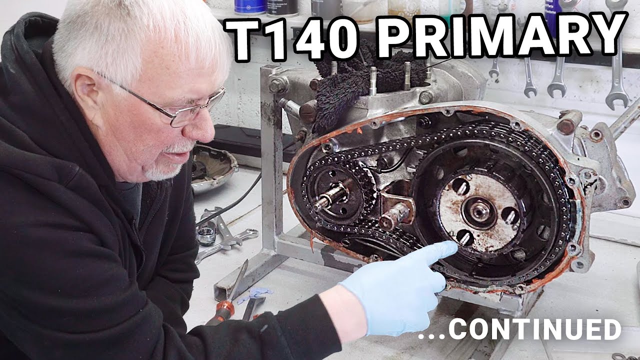 Снятие генератора и сцепления с Triumph T140V Bonneville | Неисправность инструмента для снятия б...