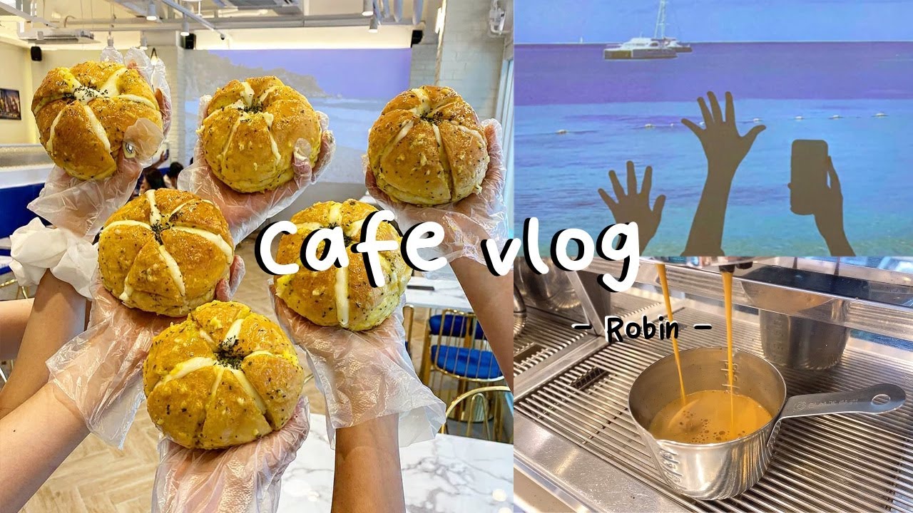 Sub) [Cafe vlog] Healing video with bread🥖 / Bakery / part-time job / Holiday / koreacafe / Asmr