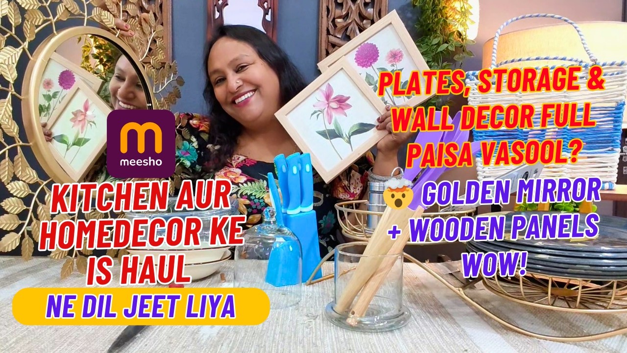 Meesho Haul 🤯 Budget Me Luxury Kitchen & HomeDecor! | Meesho Kitchen Homedecor Haul