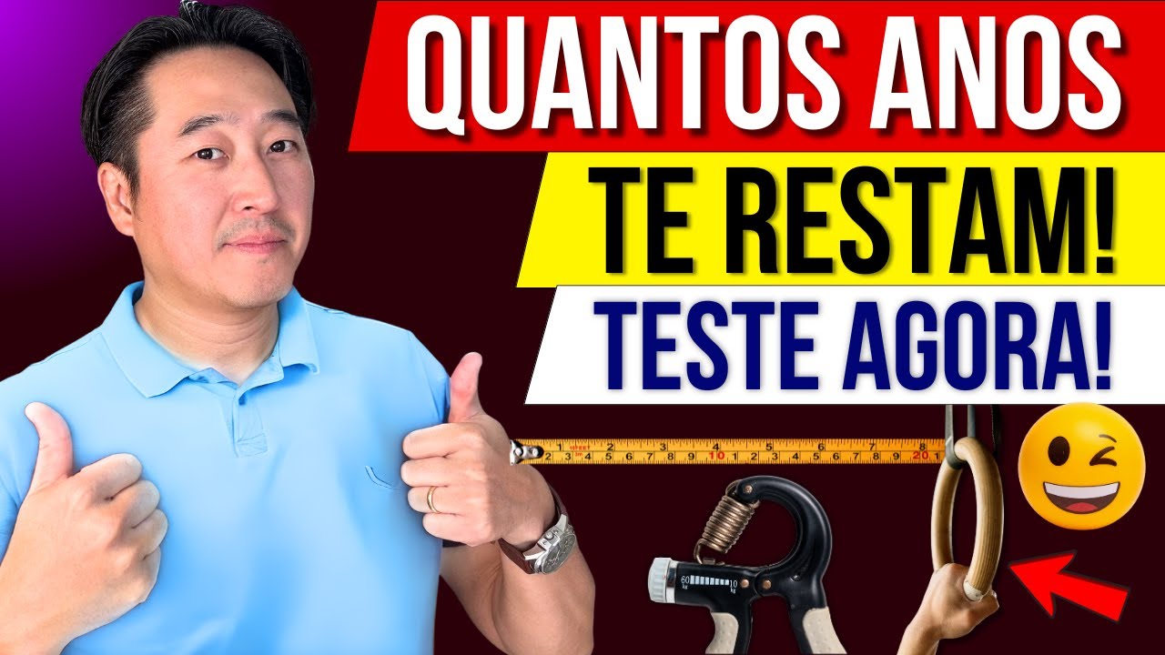 3 TESTES QUE MOSTRAM QUANTO TEMPO VOCÊ AINDA VAI VIVER! 2 DELES VOCê FAZ EM CASA!