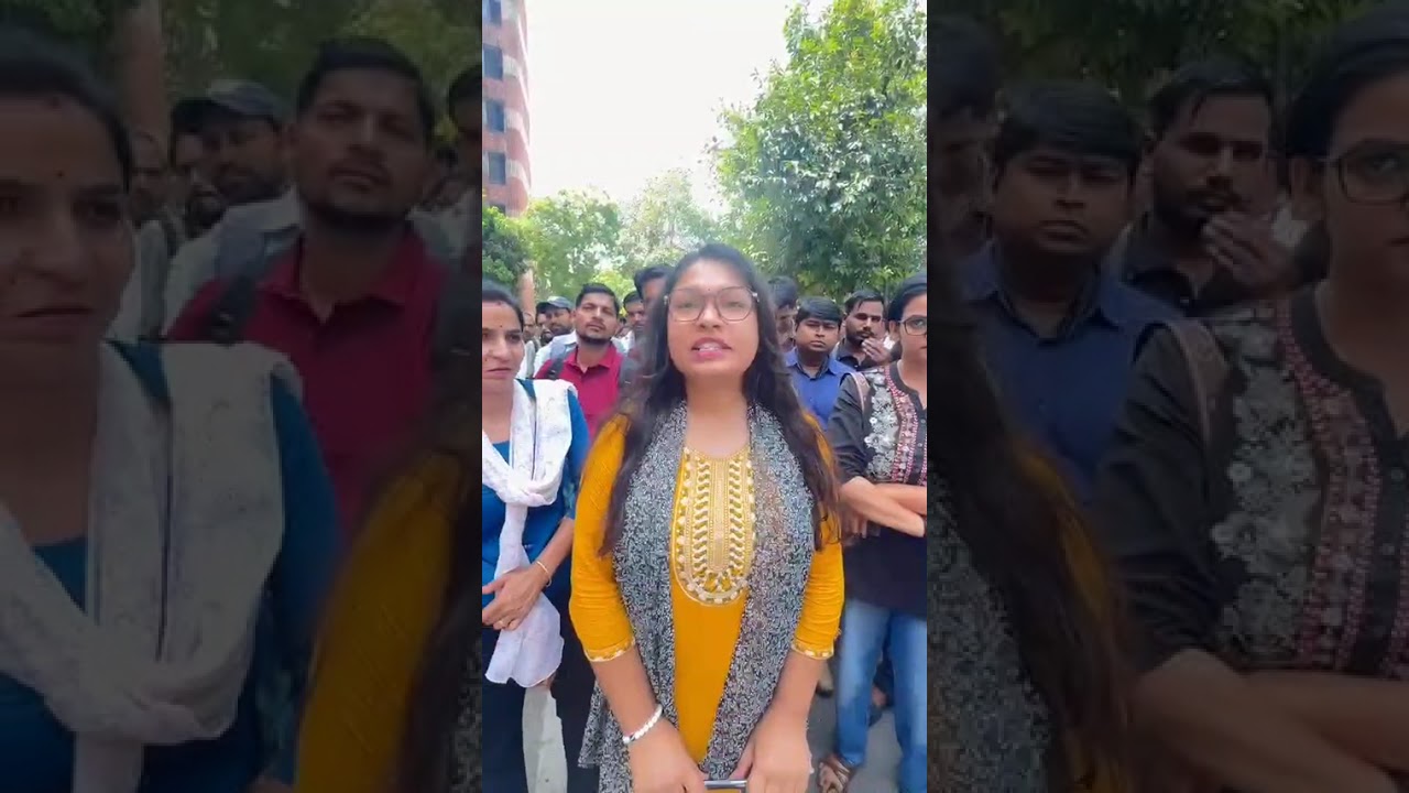 #UPSSSC Assistant Accountant 1828 Result: Students protest against #1828 Assistant Accountant Result