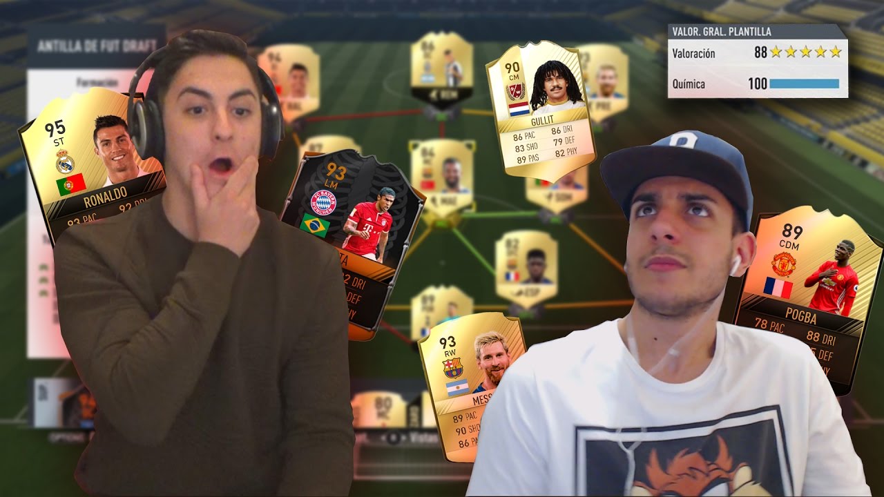 ¡¡DUELO DE REYES!! ¡A POR EL MEJOR FUT DRAFT!