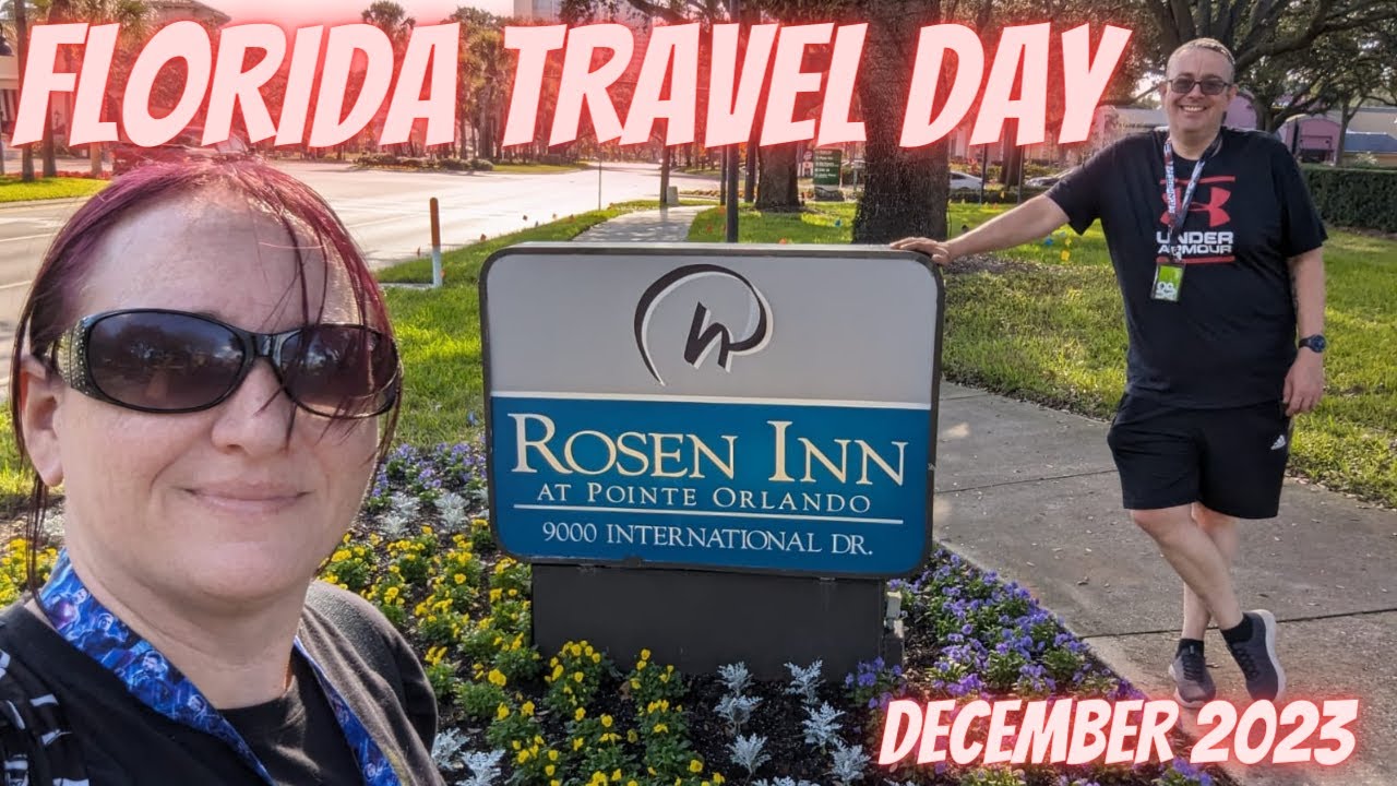 Видеоблог дня путешествий по Флориде и Орландо от Rosen Inn Pointe International. Поездка из MAN ...