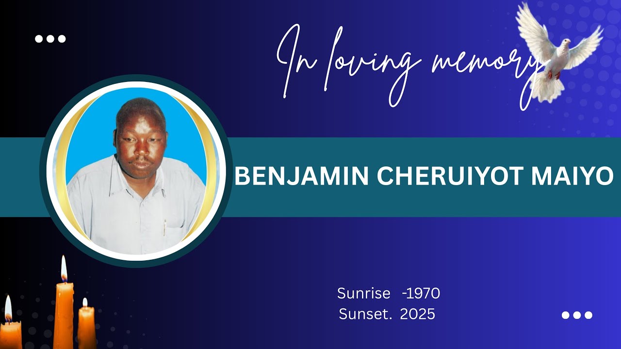 PROCESSION CEREMONY OF THE LATE BENJAMIN CHERUIYOT MAIYO