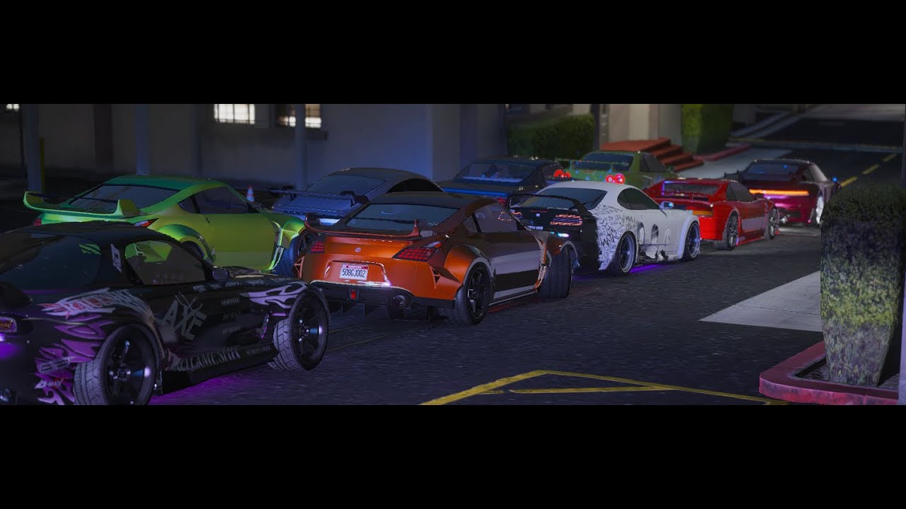 Gece turlaması ve polisten kaçış | Street Race #2 | [NOT] clown | VennyV