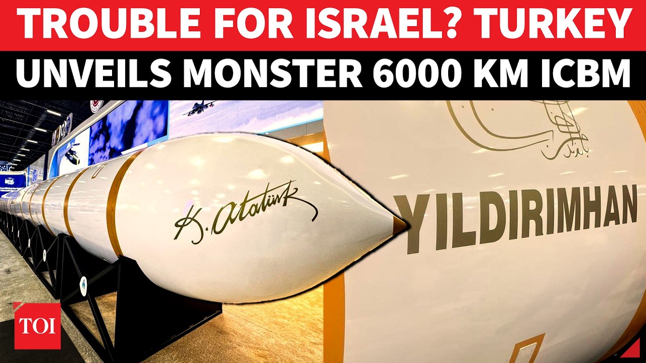 ON CAM: Turkey Drops &lsquo;Monster Missile&rsquo; With Israel & Europe In Range | Yildirimhan ICBM Explained