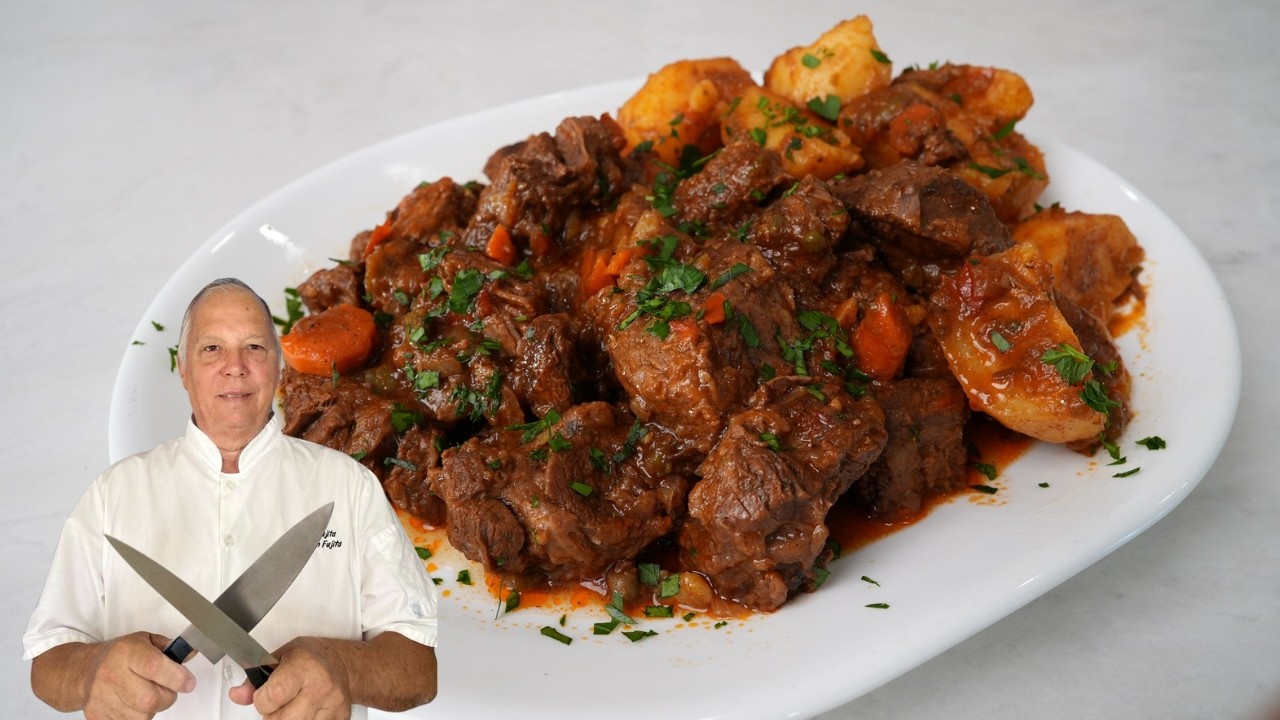 Carne con Papas estilo Cubano